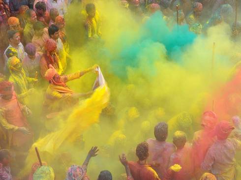 Holi : l'orgie des couleurs