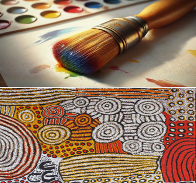 « Dot painting », atelier créatif à travers l’art aborigène.