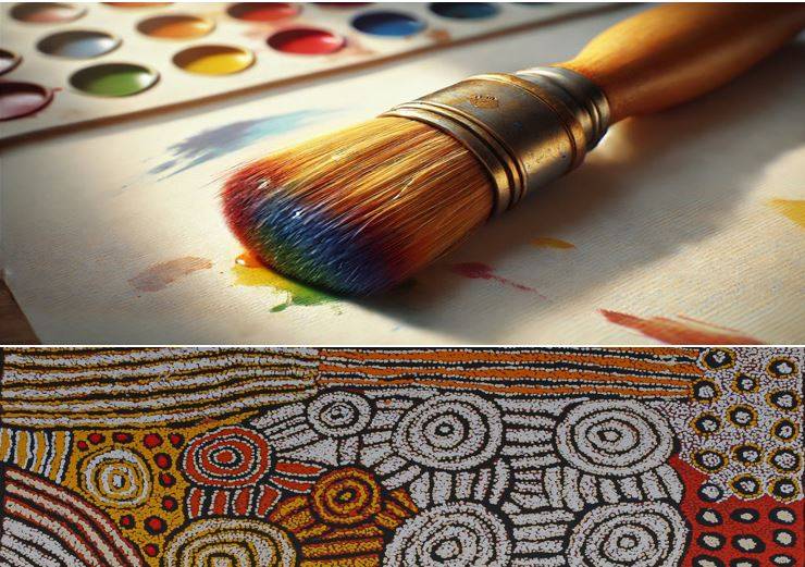 « Dot painting », atelier créatif à travers l’art aborigène.